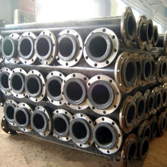 生产耐磨管道客户使用黑碳化硅微粉作为管道内壁涂层